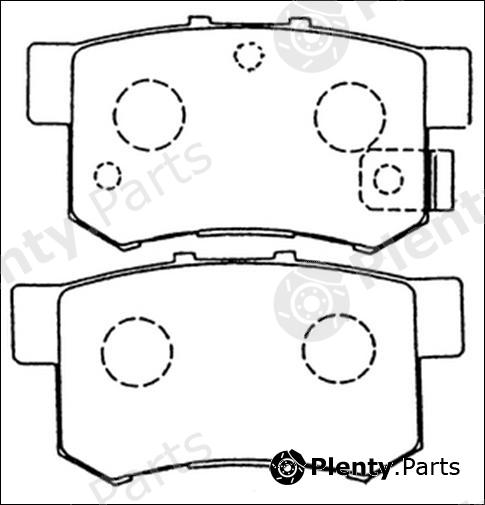  AKYOTO part AKD-1119 (AKD1119) Brake Pad Set, disc brake