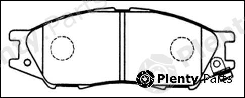  AKYOTO part AKD-1210 (AKD1210) Brake Pad Set, disc brake