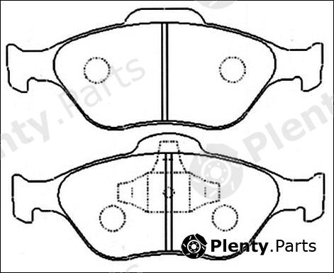  AKYOTO part AKD-1247 (AKD1247) Brake Pad Set, disc brake