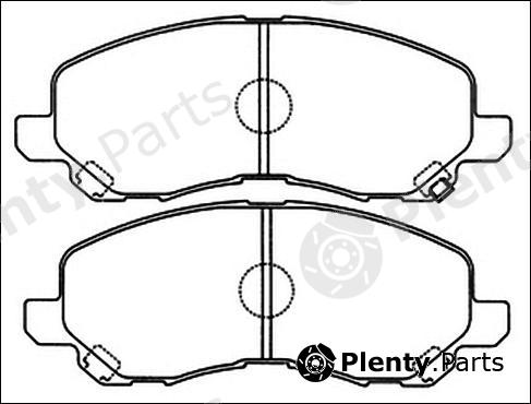  AKYOTO part AKD-1262 (AKD1262) Brake Pad Set, disc brake