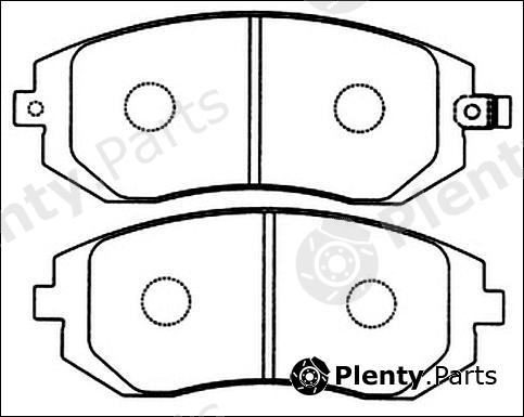  AKYOTO part AKD-1286 (AKD1286) Brake Pad Set, disc brake