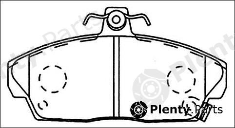  AKYOTO part AKD-1337 (AKD1337) Brake Pad Set, disc brake