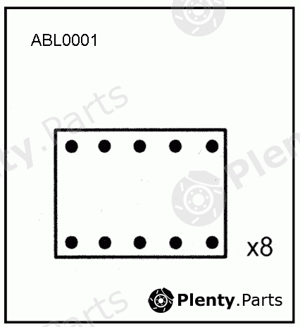  ALLIED NIPPON part ABL0001 Replacement part