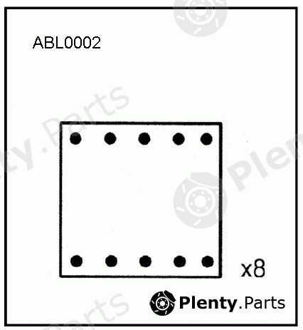  ALLIED NIPPON part ABL0002 Replacement part