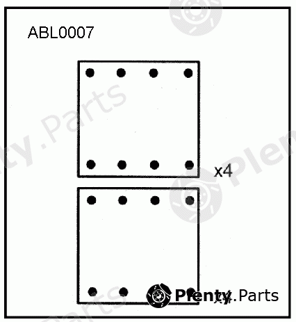  ALLIED NIPPON part ABL0007 Replacement part