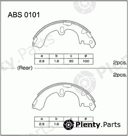  ALLIED NIPPON part ABS0101 Replacement part