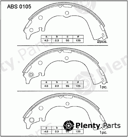  ALLIED NIPPON part ABS0105 Replacement part