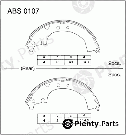 ALLIED NIPPON part ABS0107 Replacement part
