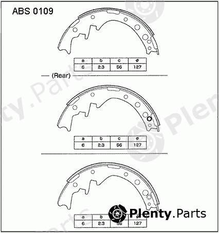  ALLIED NIPPON part ABS0109 Replacement part