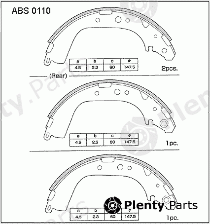  ALLIED NIPPON part ABS0110 Replacement part