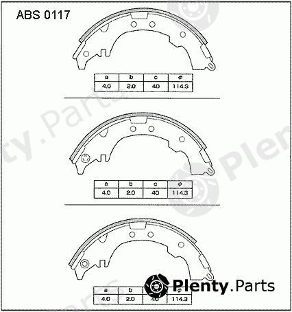  ALLIED NIPPON part ABS0117 Replacement part