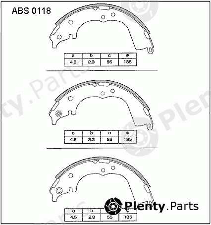  ALLIED NIPPON part ABS0118 Replacement part