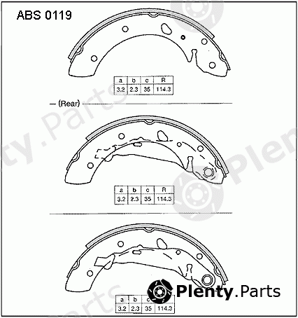  ALLIED NIPPON part ABS0119 Replacement part