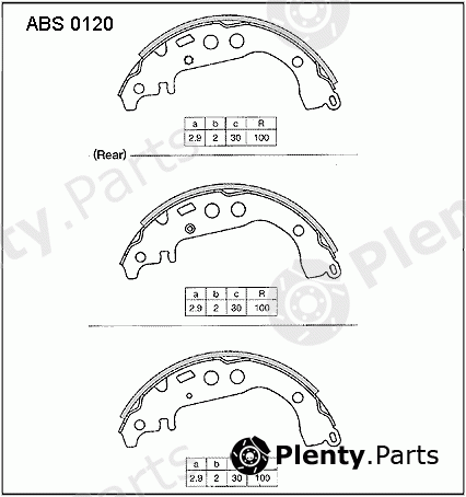  ALLIED NIPPON part ABS0120 Replacement part