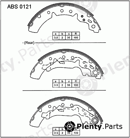  ALLIED NIPPON part ABS0121 Replacement part