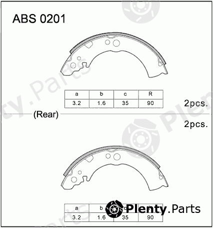  ALLIED NIPPON part ABS0201 Replacement part