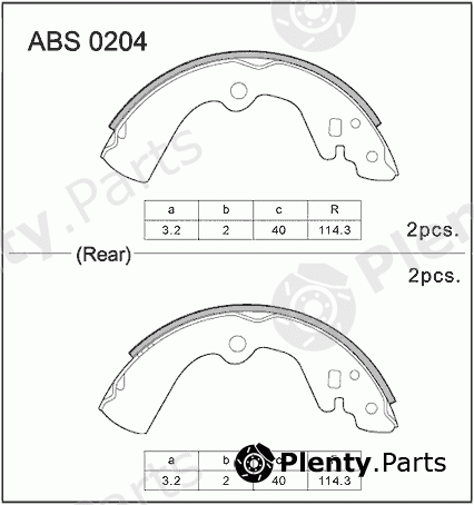  ALLIED NIPPON part ABS0204 Replacement part