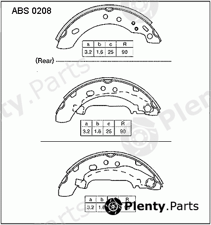  ALLIED NIPPON part ABS0208 Replacement part