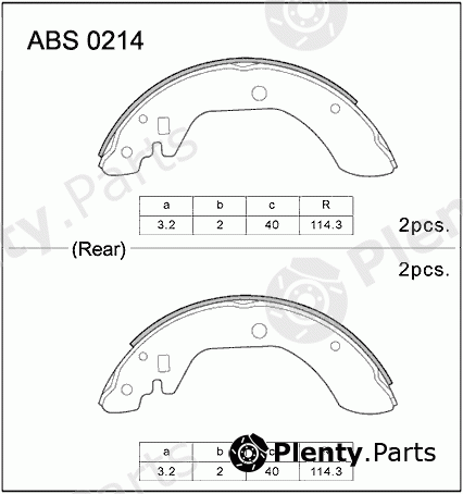  ALLIED NIPPON part ABS0214 Replacement part