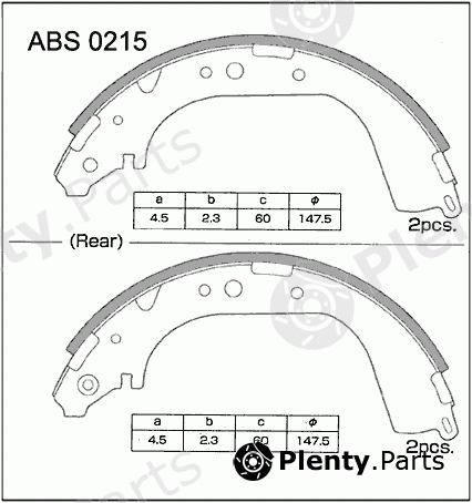  ALLIED NIPPON part ABS0215 Replacement part
