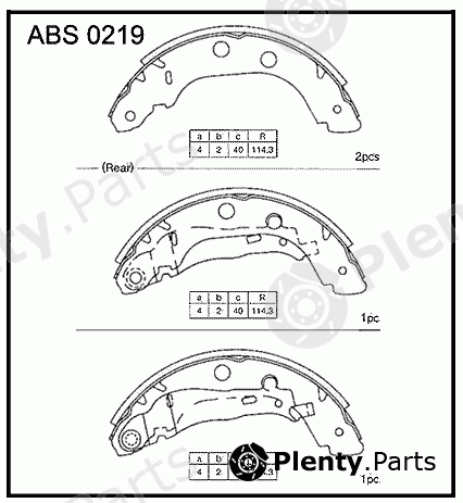  ALLIED NIPPON part ABS0219 Replacement part
