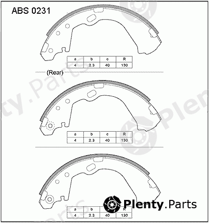  ALLIED NIPPON part ABS0231 Replacement part