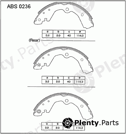  ALLIED NIPPON part ABS0236 Replacement part