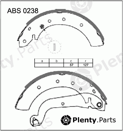  ALLIED NIPPON part ABS0238 Replacement part