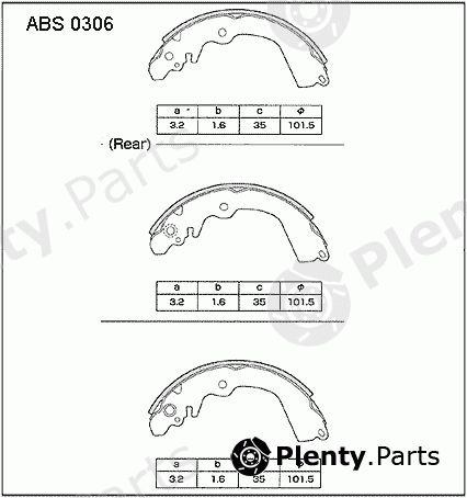  ALLIED NIPPON part ABS0306 Replacement part