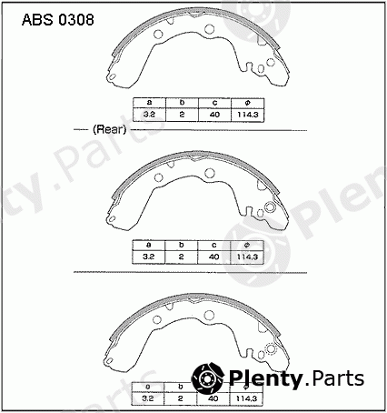  ALLIED NIPPON part ABS0308 Replacement part