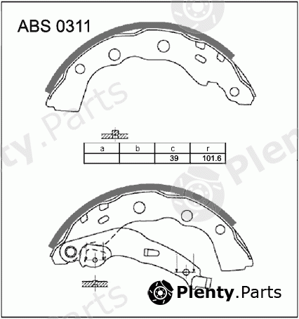  ALLIED NIPPON part ABS0311 Replacement part