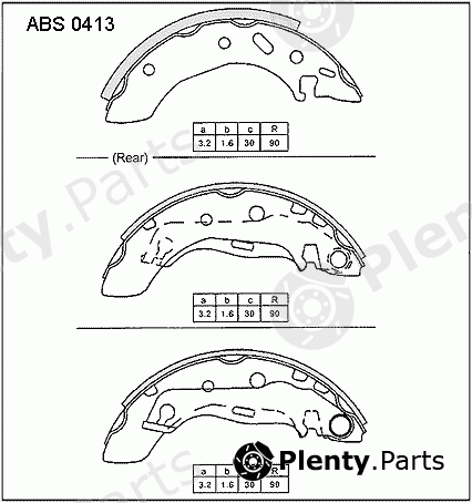  ALLIED NIPPON part ABS0413 Replacement part