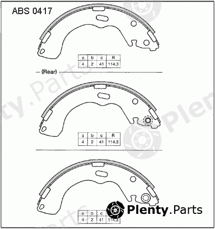  ALLIED NIPPON part ABS0417 Replacement part