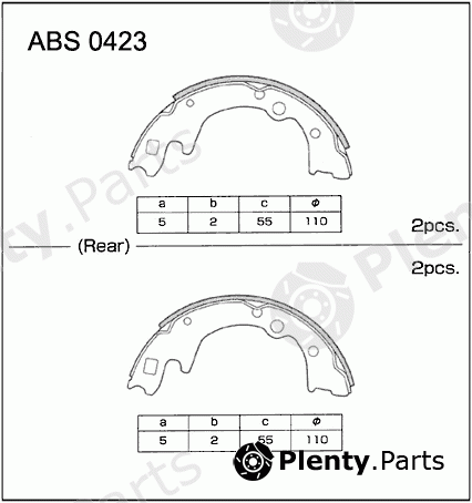  ALLIED NIPPON part ABS0423 Replacement part