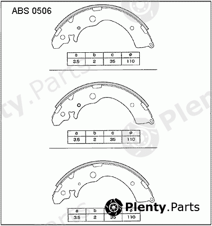  ALLIED NIPPON part ABS0506 Replacement part