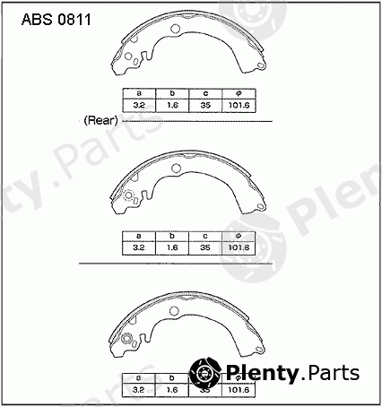  ALLIED NIPPON part ABS0811 Replacement part