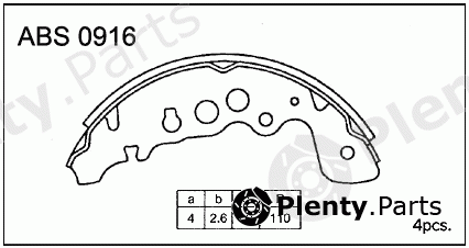  ALLIED NIPPON part ABS0916 Replacement part