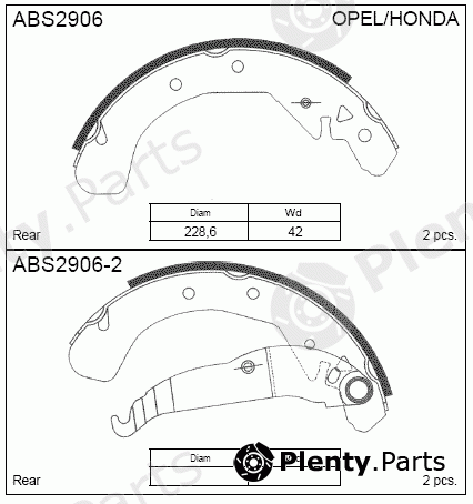  ALLIED NIPPON part ABS2906 Replacement part