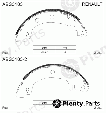  ALLIED NIPPON part ABS3103 Replacement part