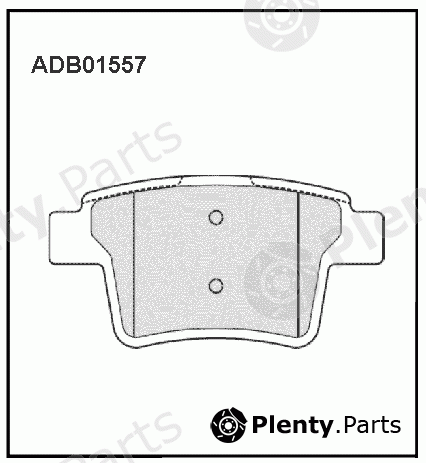  ALLIED NIPPON part ADB01557 Brake Pad Set, disc brake
