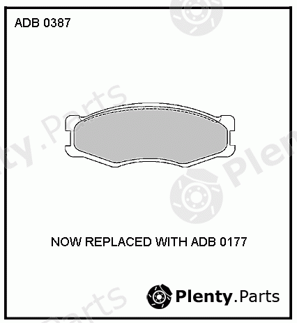  ALLIED NIPPON part ADB0387 Replacement part