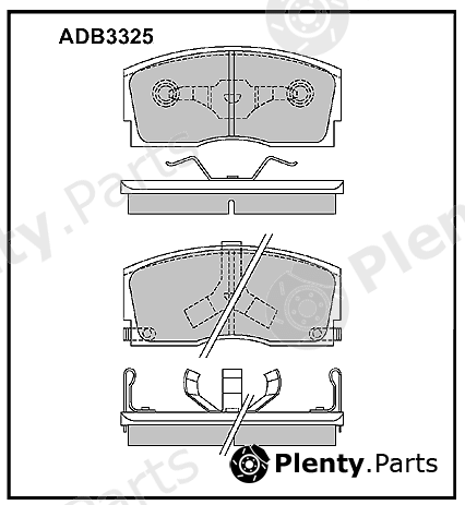  ALLIED NIPPON part ADB3325 Replacement part