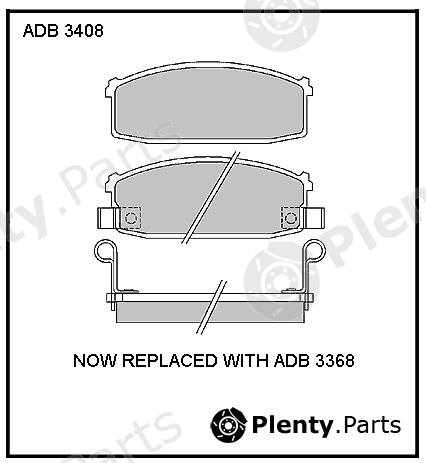  ALLIED NIPPON part ADB3408 Replacement part