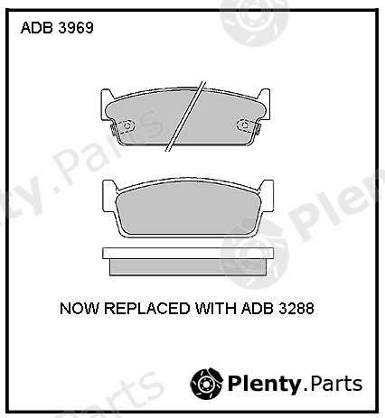  ALLIED NIPPON part ADB3969 Replacement part