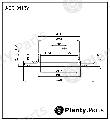  ALLIED NIPPON part ADC0113V Replacement part
