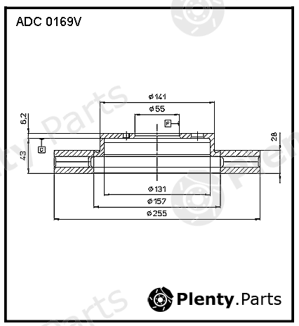  ALLIED NIPPON part ADC0169V Replacement part