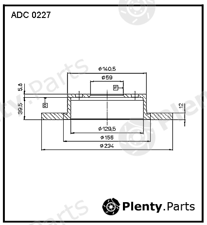  ALLIED NIPPON part ADC0227 Replacement part