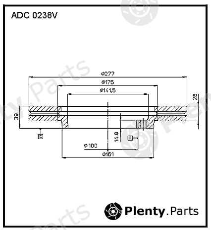  ALLIED NIPPON part ADC0238V Replacement part