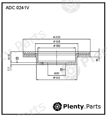  ALLIED NIPPON part ADC0241V Replacement part