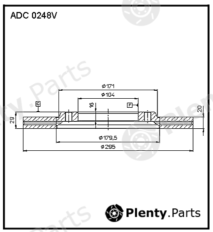  ALLIED NIPPON part ADC0248V Replacement part